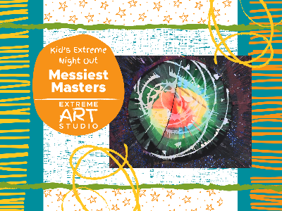 Kidcreate Studio - Eden Prairie. Kids' Extreme Night Out - Messiest Masters Workshop (3-9 Years)