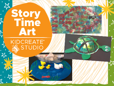 Kidcreate Studio - Newport News. Story Time Art Weekly Class (18 Months-6 Years)