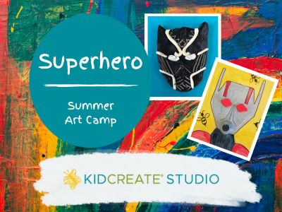 Superhero Summer Art Camp (5-12 Years)