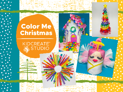 Homeschool - Color Me Christmas Weekly Class (5-12 Years)