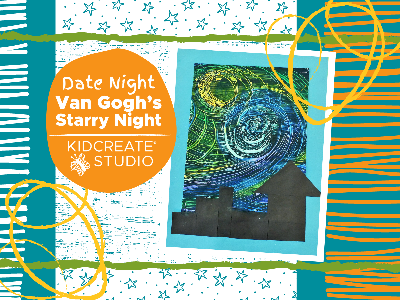  Date Night- Van Gogh Starry Night (3-9 Years)