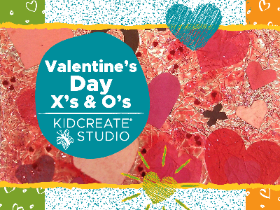 Valentine&rsquo;s Day Craft Party-X&rsquo;s and O&rsquo;s (18 Months - 6 Years) 