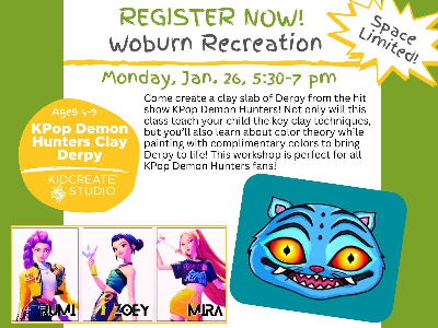 Woburn Rec: KPop Demon Hunters (5-12y)